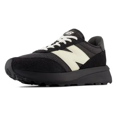 new balance Rövid szárú sportcipők '370' fekete / fehér