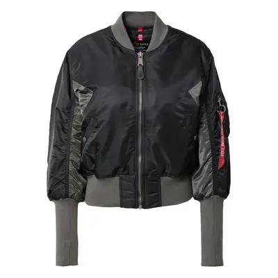 ALPHA INDUSTRIES Átmeneti dzseki antracit / piros / fekete / fehér