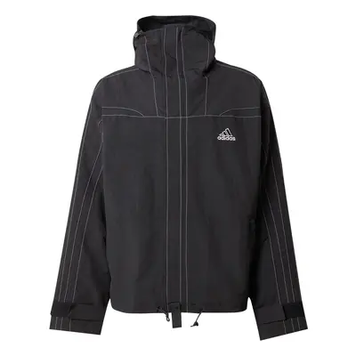 ADIDAS ORIGINALS Átmeneti dzseki 'CUTLINE' szürke / fekete / fehér