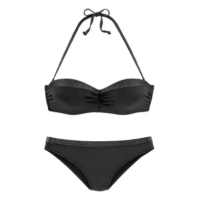 JETTE Bikini fekete / ezüst