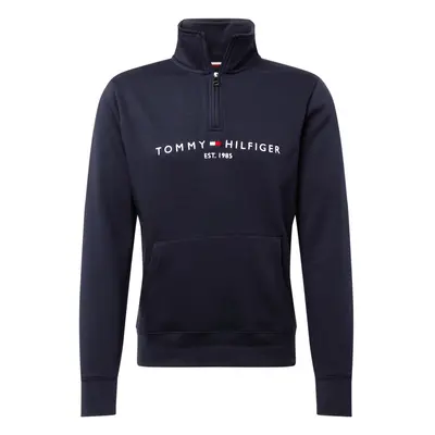 TOMMY HILFIGER Tréning póló tengerészkék / piros / fehér