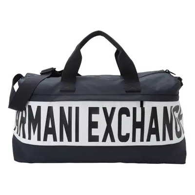 ARMANI EXCHANGE Utazótáska 'VALENCIA' tengerészkék / fehér