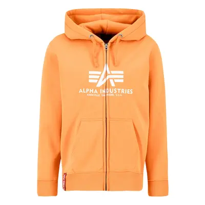 ALPHA INDUSTRIES Tréning dzseki narancs / fehér