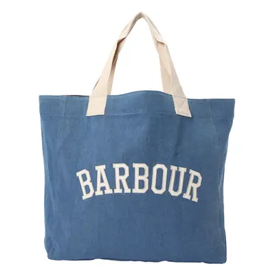 Barbour Shopper táska ekrü / kék farmer