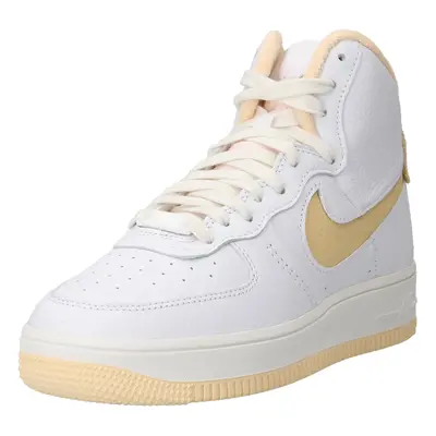 Nike Sportswear Magas szárú sportcipők 'AF1 SCULPT' narancs / fehér