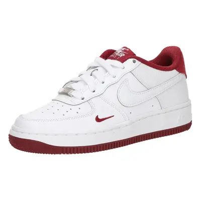 Nike Sportswear Sportcipő 'Nike Air Force 1' sötétvörös / fehér