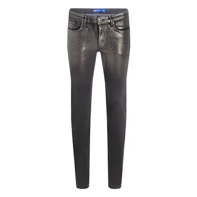 KARL LAGERFELD JEANS Farmer fekete / ezüst