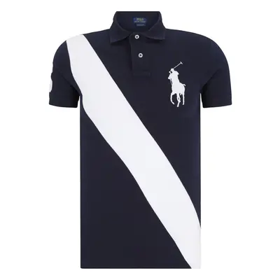 Polo Ralph Lauren Póló tengerészkék / fehér