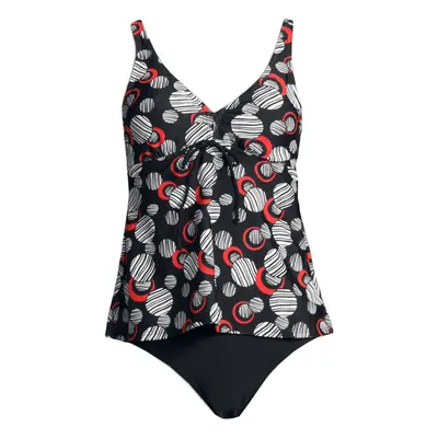 LASCANA Tankini piros / fekete / fehér