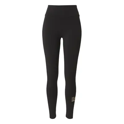 EA7 Emporio Armani Leggings arany / fekete