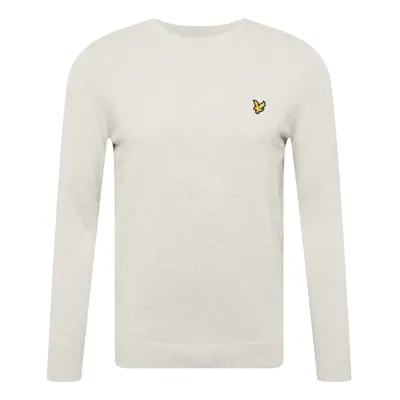 Lyle & Scott Pulóver sárga / világosszürke / fekete