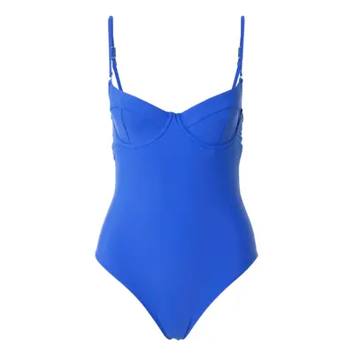 Calvin Klein Swimwear Fürdőruhák 'ONE PIECE' királykék / arany