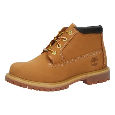 TIMBERLAND Fűzős rövid szárú csizmák világosbarna / fekete