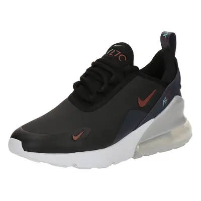 Nike Sportswear Sportcipő 'Air Max 270' világoskék / sötét narancssárga / fekete