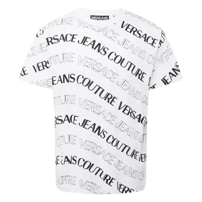 Versace Jeans Couture Póló fekete / fehér