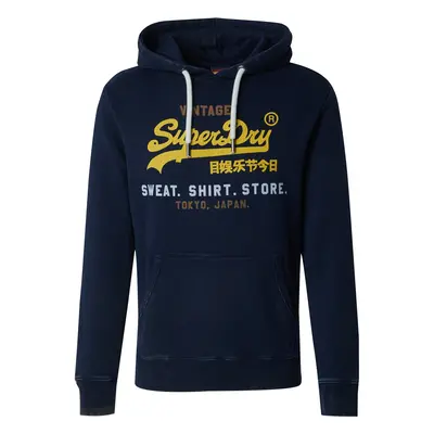 Superdry Tréning póló 'CALI' tengerészkék / aranysárga / fehér