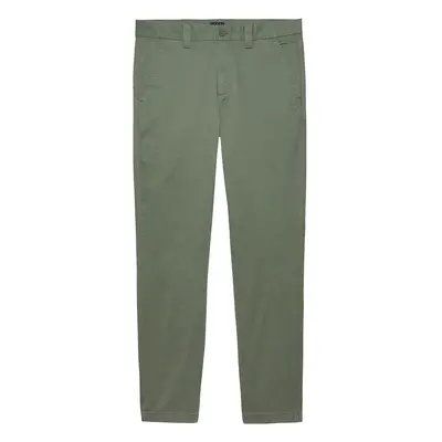 Tommy Jeans Chino nadrág 'AUSTIN' zöld / khaki