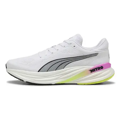 PUMA Futócipők 'Magnify Nitro 2' sárga / orchidea / fekete / fehér