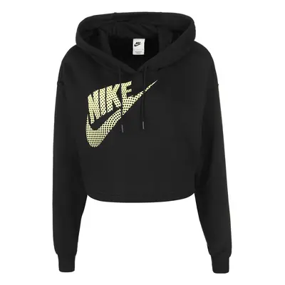 Nike Sportswear Tréning póló pasztellsárga / fekete