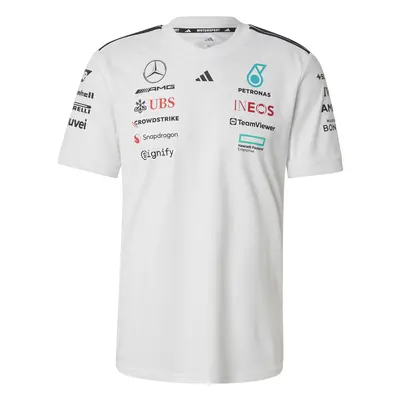 ADIDAS PERFORMANCE Funkcionális felső azúr / vérvörös / fekete / fehér