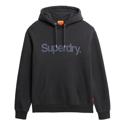 Superdry Tréning póló 'City' bazaltszürke / fekete