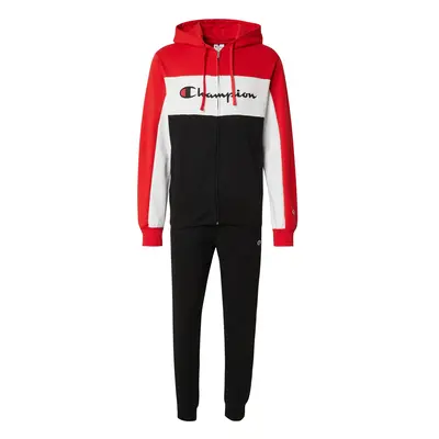 Champion Authentic Athletic Apparel Jogging ruhák piros / fekete / fehér