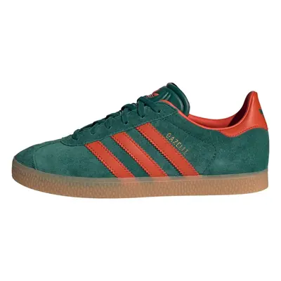 ADIDAS ORIGINALS Sportcipő 'Gazelle' smaragd / sötét narancssárga