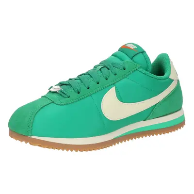 Nike Sportswear Rövid szárú sportcipők 'CORTEZ' zöld / gyapjúfehér