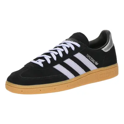 ADIDAS ORIGINALS Rövid szárú sportcipők 'HANDBALL SPEZIAL' fekete / ezüst / piszkosfehér