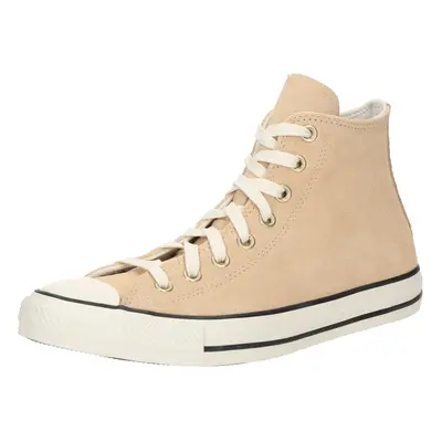 CONVERSE Magas szárú sportcipők 'CHUCK TAYLOR ALL STAR' taupe / fehér