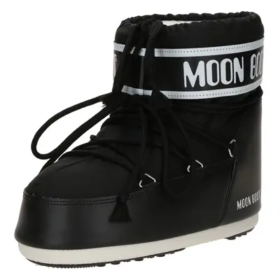 MOON BOOT Hócsizmák fekete / ezüst