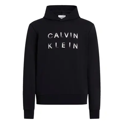 Calvin Klein Big & Tall Tréning póló fekete / fehér