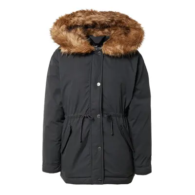 HOLLISTER Téli parka 'EMEA' barna / fekete