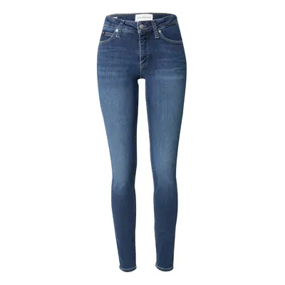 Calvin Klein Jeans Farmer 'MID RISE SKINNY' kék farmer