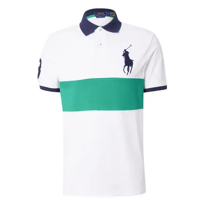 Polo Ralph Lauren Póló tengerészkék / zöld / fehér