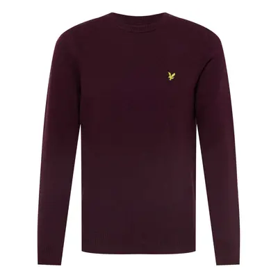 Lyle & Scott Pulóver burgundi vörös