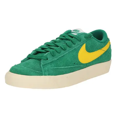 Nike Sportswear Rövid szárú sportcipők 'Blazer ´77 Vintage' sárga / fűzöld