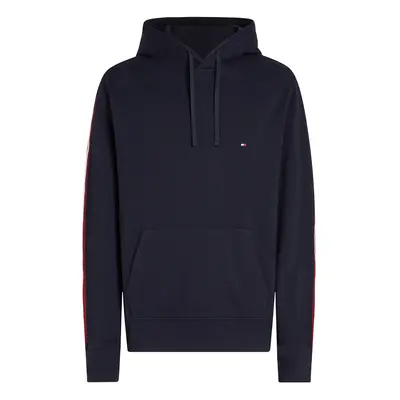 TOMMY HILFIGER Tréning póló éjkék / piros / fehér