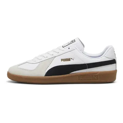 PUMA Rövid szárú sportcipők 'Army Trainer' arany / világosszürke / fekete / fehér