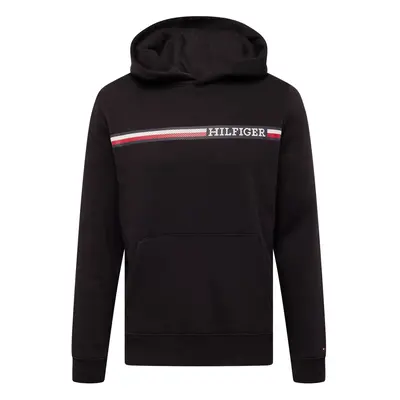 TOMMY HILFIGER Tréning póló tengerészkék / piros / fekete / fehér