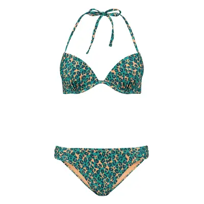 Shiwi Bikini 'LUCA' éjkék / benzin / sárgabarack