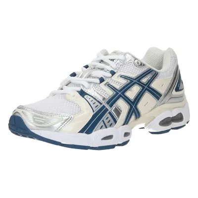 ASICS SportStyle Rövid szárú sportcipők 'NIMBUS 9' ekrü / kék / ezüst / fehér