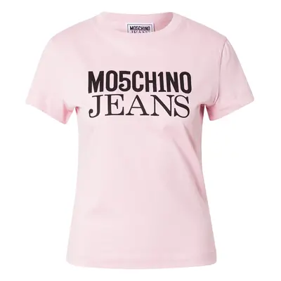 Moschino Jeans Póló rózsa / fekete