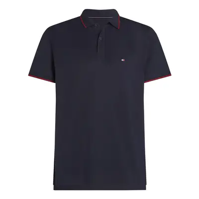 TOMMY HILFIGER Póló tengerészkék / piros / fehér