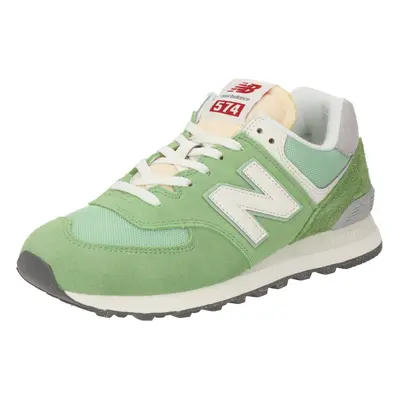 new balance Rövid szárú sportcipők '574' szürke / világoszöld / pasztellnarancs / fehér