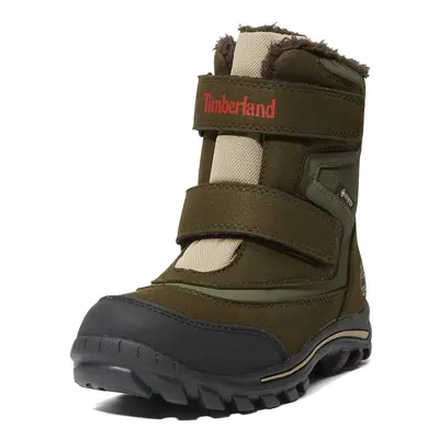 TIMBERLAND Hócsizmák 'Chillberg' krém / khaki / olíva / tűzpiros