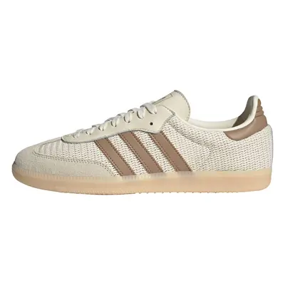 ADIDAS ORIGINALS Rövid szárú sportcipők 'SAMBA' barna / fehér