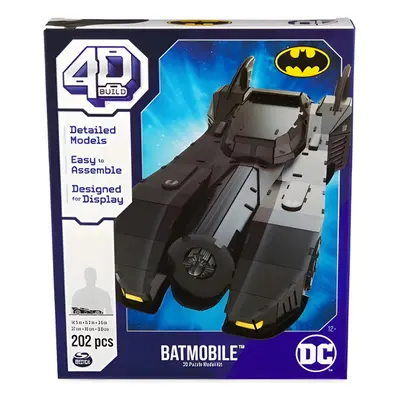 DC Comics - Batmobil 4D puzzle 202 db-os