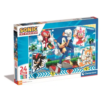 Clementoni - Sonic Maxi puzzle 24 db-os