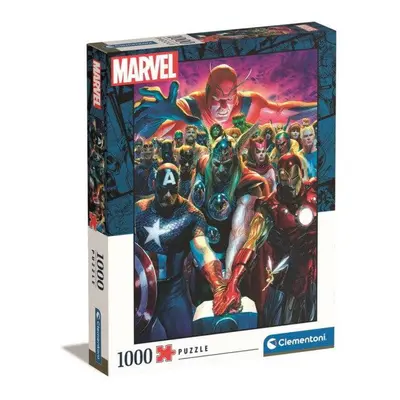 Clementoni Marvel - Avengers - Bosszúállók puzzle, 1000 db-os